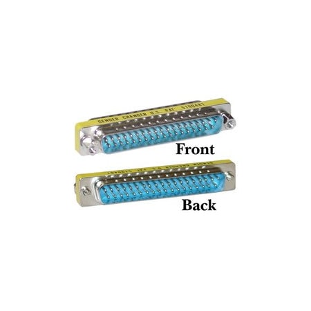 Cable Wholesale Serial Mini Gender Changer / Coupler, DB37 Male to DB37 Male 31D4-03100